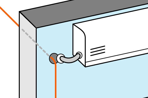 エアコンダクト利用図