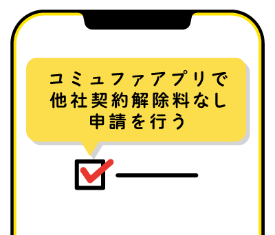 アプリから申請