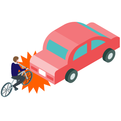 自動車の事故